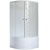 Душевой уголок Royal Bath BK 100х100 RB100BK-C с поддоном профиль Белый стекло матовое Душевой уголок Royal Bath BK 100х100 RB100BK-C с поддоном профиль Белый стекло матовое
