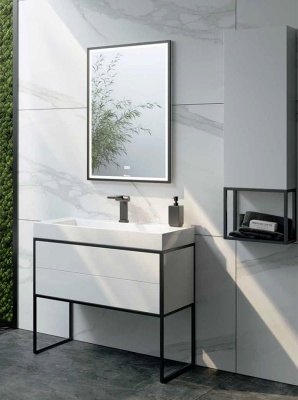 Тумба под раковину Aqwella Clarberg Logic 70 LOG0107N Белая