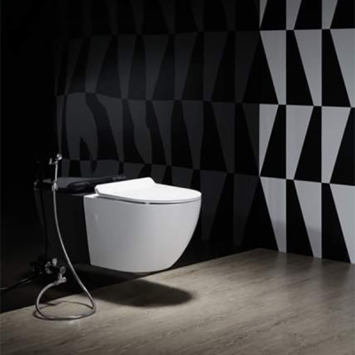 Унитаз Cerutti SPA B-2376-3 7183 подвесной с сиденьем Микролифт