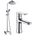Душевая система со смесителем для раковины Bravat Opal F125183CP-SET Хром