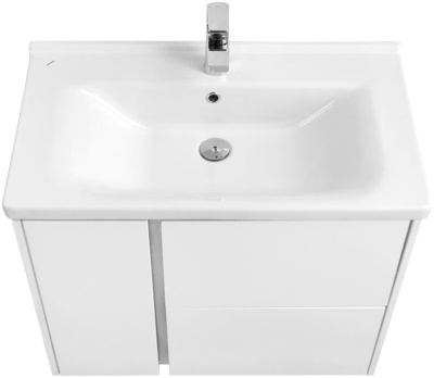 Тумба под раковину Акватон Стоун 80 подвесная 1A228201SXC80 Грецкий орех