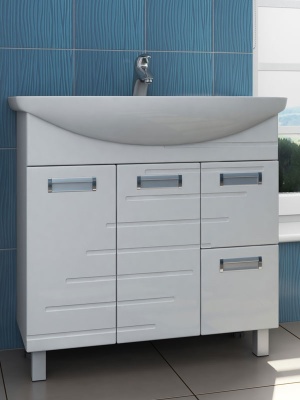 Тумба под раковину Vigo Diana 80 Белая