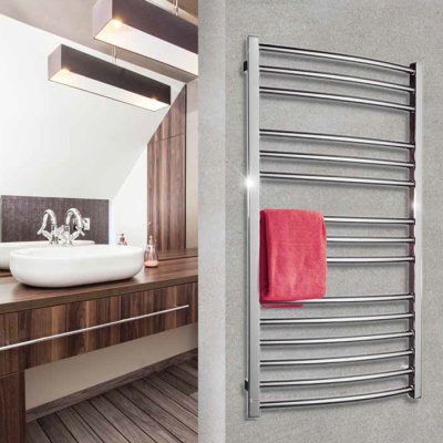 Электрический полотенцесушитель Grota Calma 48х150 Хром