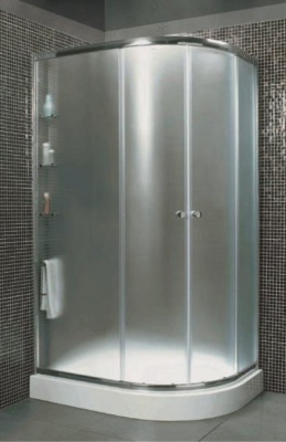 Душевой уголок Cezares Anima RH-2 120x100 L профиль Хром стекло прозрачное