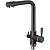 Смеситель для кухни Zerix LR4055B-3 ZX0661 Черный матовый