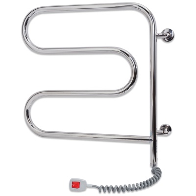 Электрический полотенцесушитель Laris М-образный 50х50 поворотный Хром