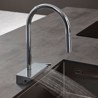 Смеситель для кухни Hansgrohe Aquno Select M81 73831000 Хром