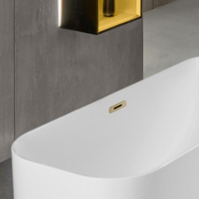 Квариловая ванна Villeroy&Boch Finion 170x70 с подсветкой Шампань
