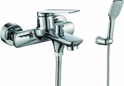 Смеситель для ванны Rush Bering BE5535-44 Хром