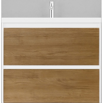 Тумба под раковину Velvex Klaufs 90.2Y tpKLA.90.2Y-617.216 подвесная Белая Шатанэ