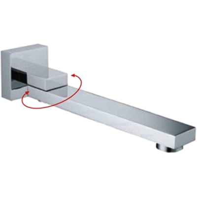 Излив для смесителя Swedbe Platta 5512 Хром