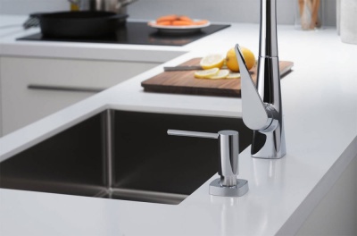 Смеситель для кухни Hansgrohe Metris Select M71 73802000 Хром