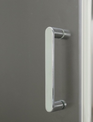 Душевой уголок BelBagno Uno A-2 95x95 профиль Хром стекло прозрачное