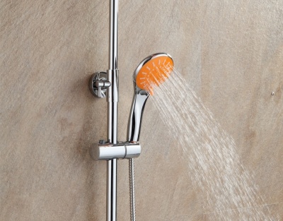 Душевая система Frap F243 Хром Белая