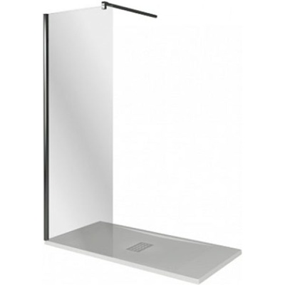 Душевая перегородка Good Door Walk In SP-120-C-В 120 профиль Черный стекло прозрачное