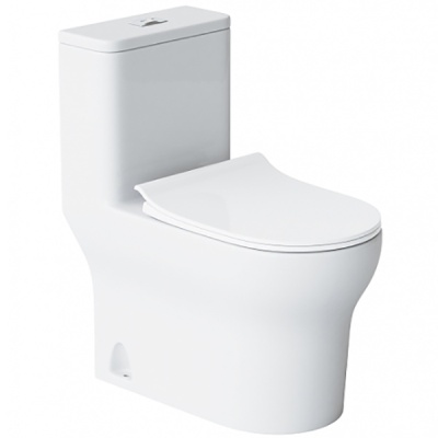 Унитаз моноблок Laguraty Z9005A с бачком и сиденьем Микролифт