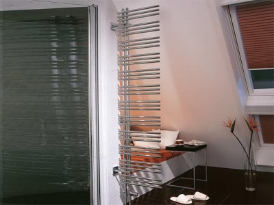 Полотенцесушитель Zehnder Yucca asymmetric YA-170-040 Белый