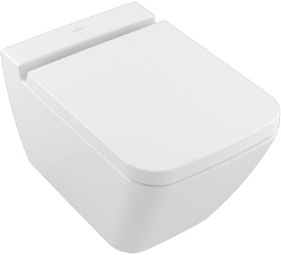 Унитаз Villeroy&Boch Finion Plus 4664R0R1 подвесной Белый альпин CeramicPlus без сиденья