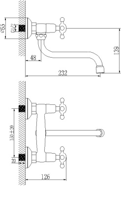 Смеситель Lemark Standard LM2111C для кухонной мойки