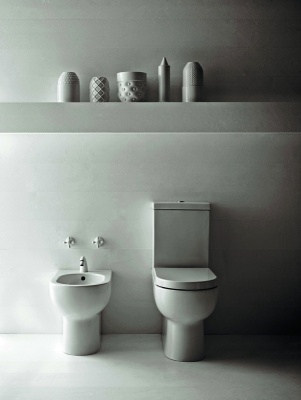 Унитаз Azzurra Nuvola NUV100/MBP bianco lucido