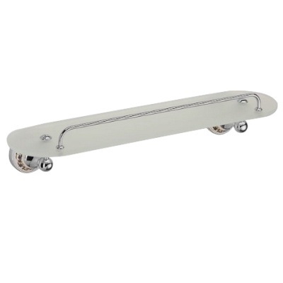 Полка стеклянная Schein Saine Chrome 7053145 Хром