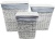 Корзина для белья WasserKRAFT Lippe 49x36x56 WB-450-L с крышкой Белая Корзина для белья WasserKRAFT Lippe 49x36x56 WB-450-L с крышкой Белая