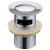 Донный клапан Raiber RLS-884 click-clack Хром