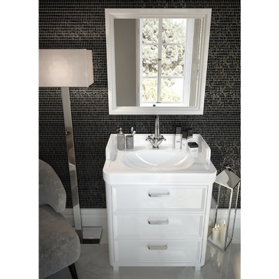 Тумба под раковину Kerama Marazzi Pompei 60 3 ящика Белая