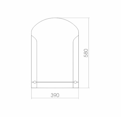 Зеркало Mixline Комфорт Муза 39 525467 с декоративной тонировкой Зеркало Mixline Комфорт Муза 39 525467 с декоративной тонировкой