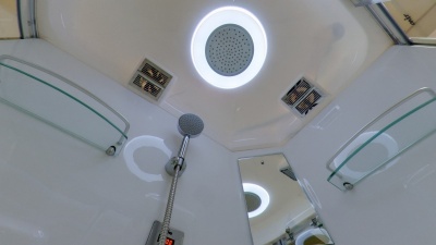 Душевая кабина Timo Lux 120x85 T-7702R с гидромассажем