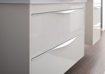 Тумба под раковину Aquanet Франка 85 183053 подвесная Белая