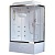 Душевая кабина Royal Bath BP 100х80 RB8100BP2-T-CH-L с гидромассажем стекло прозрачное задняя стенка Белая
