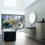 Тумба под раковину Duravit Happy D 2 Plus 100 HP497109292 подвесная Stone Grey Satin Matt