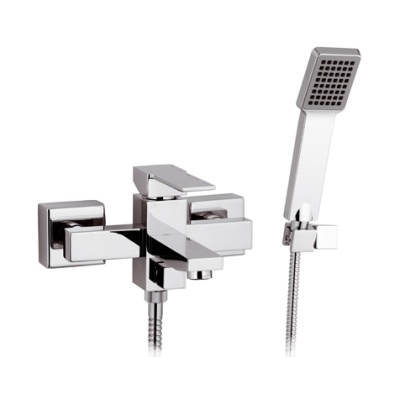 Смеситель для ванны Remer Qubica Q02 Хром