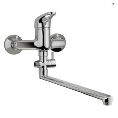 Смеситель для ванны GPD Nerida AE20-3 универсальный Хром