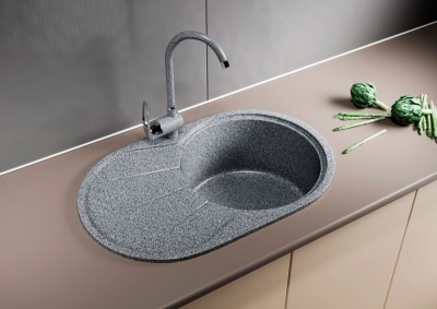 Кухонная мойка Mixline ML-GM29-309 537699 Темно-серая