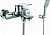 Смеситель для ванны Rush Bering BE5535-44 Хром