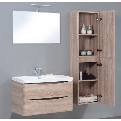 Тумба под раковину BelBagno Ancona-N 120 ANCONA-N-1200-2C-SO-WO подвесная Rovere bianco