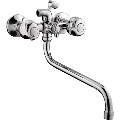 Смеситель для ванны Fashun A2226 универсальный Хром