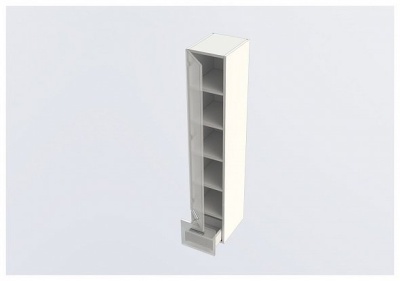 Шкаф пенал Aquanet Верона 40 176672 подвесной R Белый