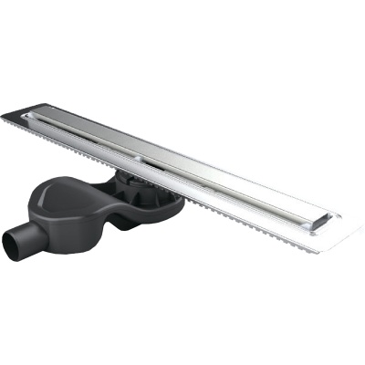 Душевой лоток Berges Wasserhaus C1 Norma 300 090134 с решеткой Матовый хром