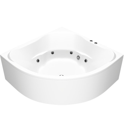 Акриловая ванна Bas Ривьера 161x161 без гидромассажа