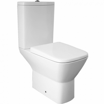 Унитаз компакт RAK Ceramics Summit SM10AWHA/SM11AWHA/YFG088C с бачком и сиденьем Микролифт