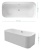 Акриловая ванна Kerasan Tribeca 170x80 без гидромассажа