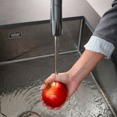 Смеситель для кухни Hansgrohe Aquno Select M81 73831000 Хром