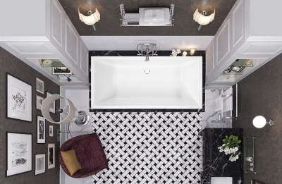 Акриловая ванна Vagnerplast Cavallo 180x80 без гидромассажа