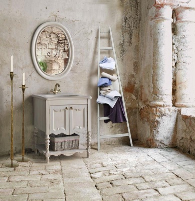 Тумба с раковиной Атолл Флоренция Ivory old