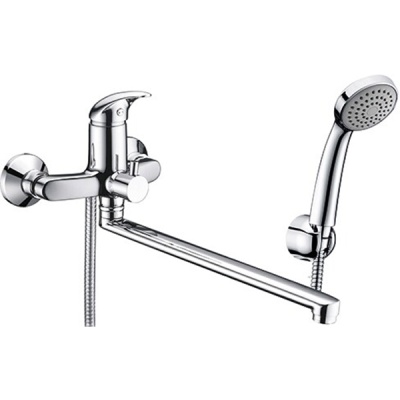 Смеситель для ванны WasserKRAFT Isen 2602L универсальный Хром