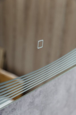 Зеркало BelBagno SPC-LNS 60 с сенсорным выключателем с подсветкой