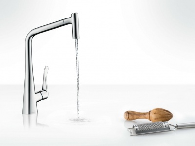 Смеситель для кухни Hansgrohe Metris 14820000 Хром